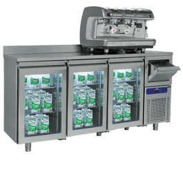 Back Bar køleskab, Mastro BNC0007BAR/F-3 hængslede låger-Højde 900 mm  