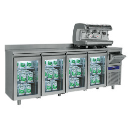 Backbar køleskab, Mastro BNC0015BAR/F-Hængslede låger-H:900mm