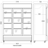 Display køleskab, Scandomestic SD 1502 BHE