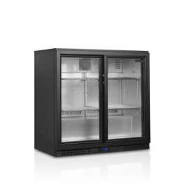 Backbar køleskab, Tefcold BA21S. Skydedøre-H:900mm