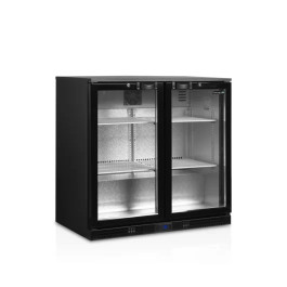 Backbar køleskab, Tefcold DB201H. Hængslede døre-H:870mm