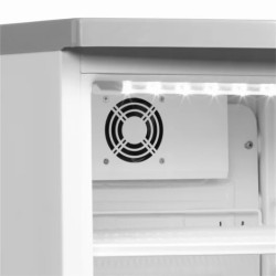Display køleskab, Tefcold BC145 W/FAN-ventilator