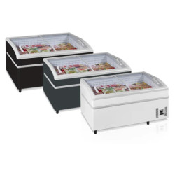 Supermarkedsfryser, tefcold Shallow250-cf-farver