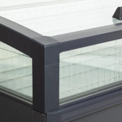 Supermarkedsfryser, tefcold VIEW 250 CF VS-vindue