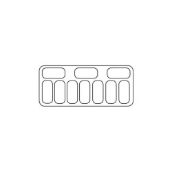Isdisk,Combisteel 7472.0135-front-kapacitet